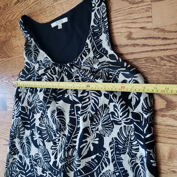 (L) SUNG Alfred Sung Palm Print Tropical Lightweight Coastal Vacation Beach - Picture 5 of 8